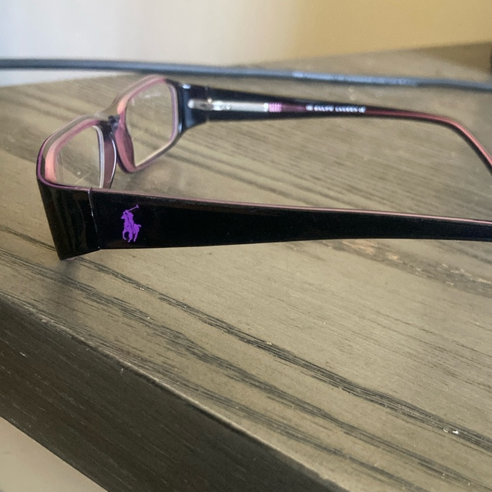 Ralph Lauren Black and Purple Glasses